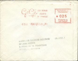 Flamme postale GéGé