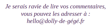 hello (arobas) dolly - de - gégé . fr